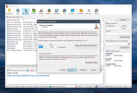 configuración emule|configurar emule para que vuele.